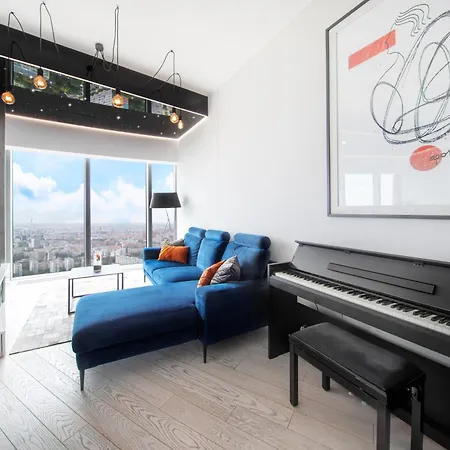 Lägenhet W Sky Tower Wrocław