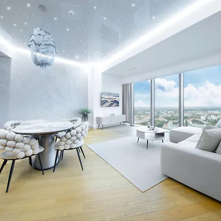 Lägenhet W Sky Tower Wrocław